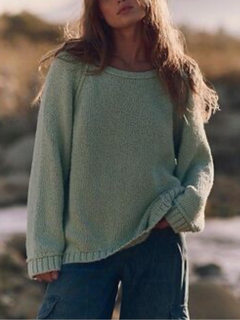 Free People Magnolia Knit Pullover